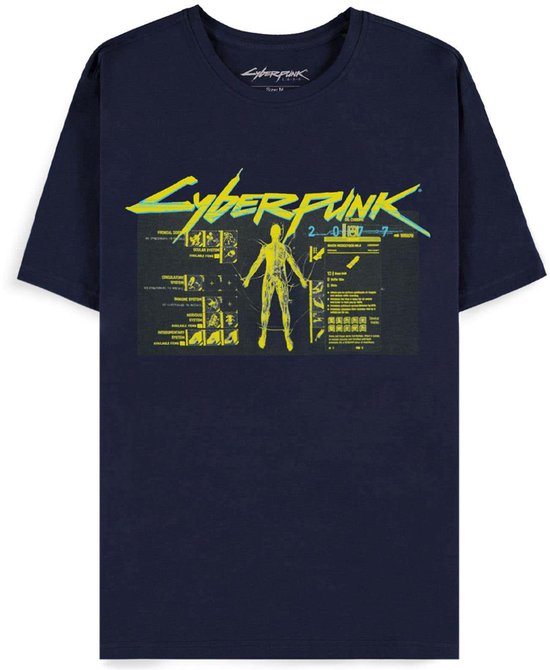 Cyberpunk 2077 shirt - Vitruvian Man XL
