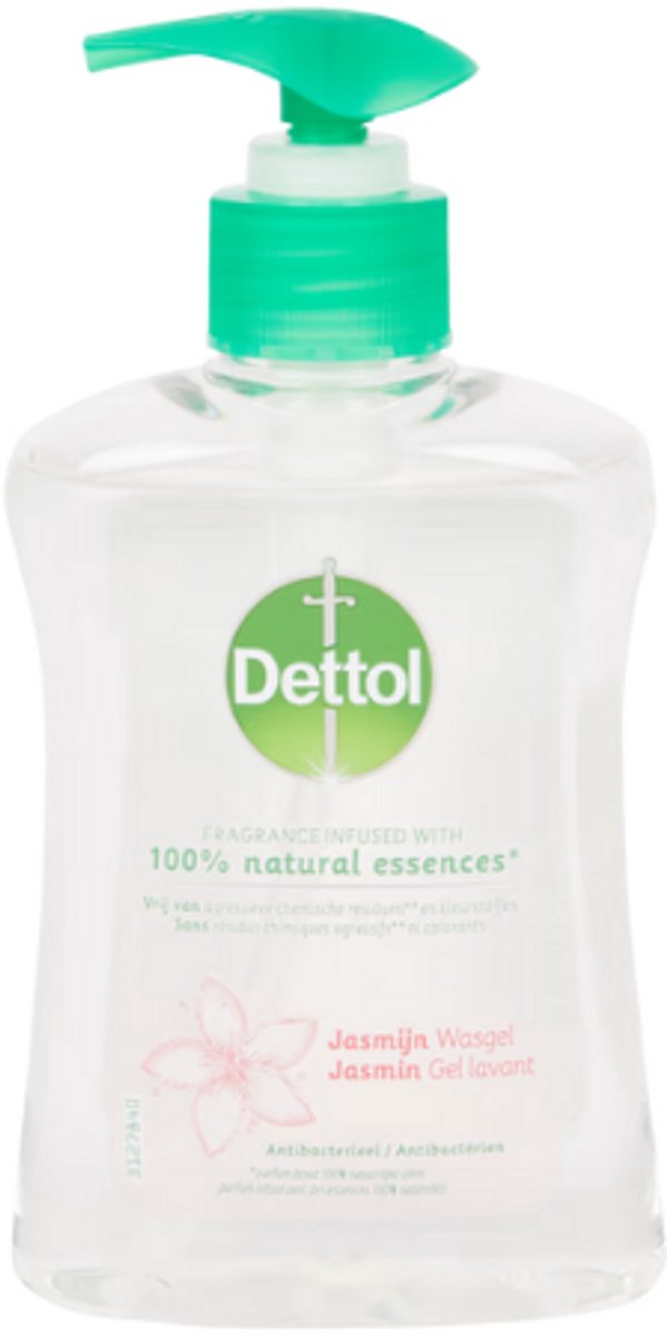 Dettol Handzeep - Jasmijn - Jasmijn geur verrijkt met 100% natuurlijke oliën - 250ML