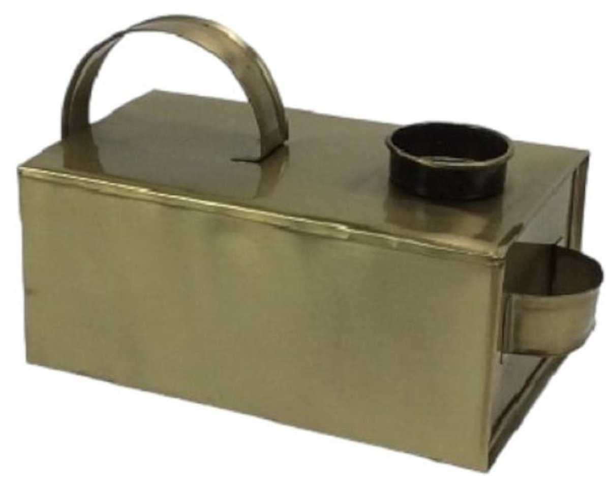 Match C/Holder 40mm T.Light 22x10x12 cm BRASS