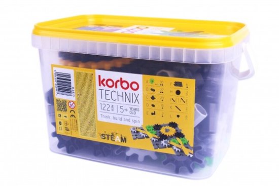 Techniek Tandwielen 122-delig - Korbo