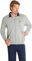 Heren homewear jasje Hajo grijs - Grijs - Maat - 54
