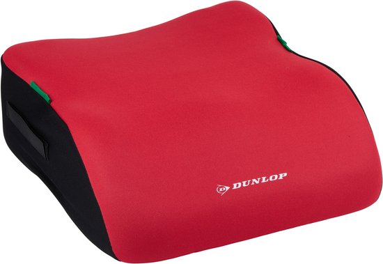Dunlop Stoelverhoger/autozitje voor kinderen - rood - 15 x 31 x 39 cm - kunststof