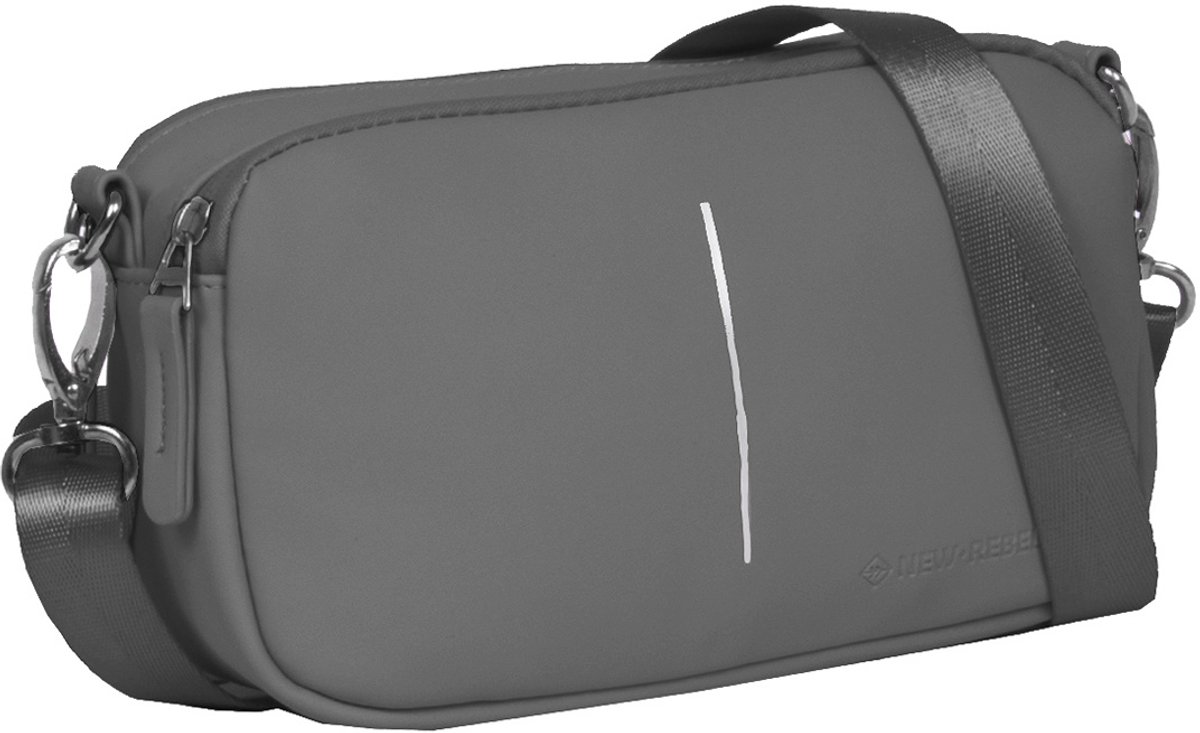 New Rebels Linde St.Petersburg Box Schultertasche Anthrazit