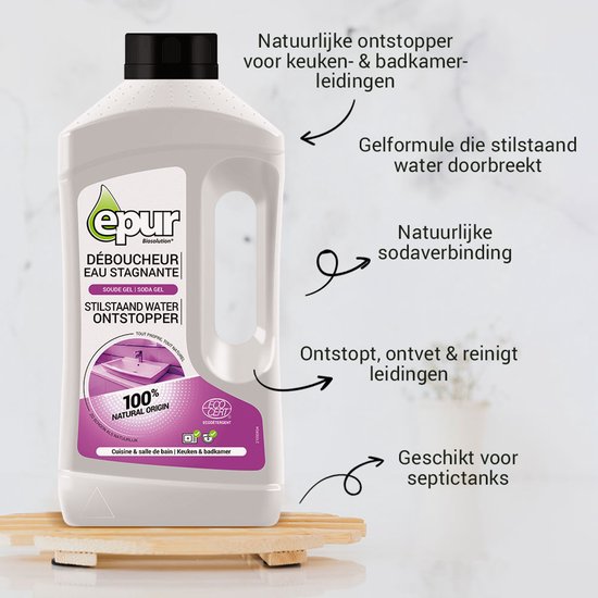 Epur - Stilstaand water ontstopper - 1 L