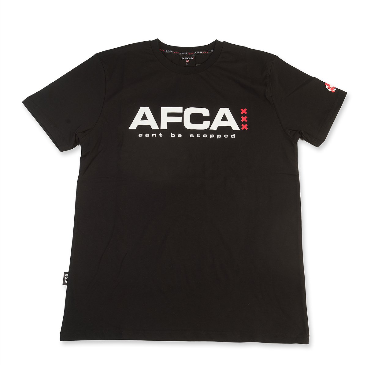 T-Shirt AFCA CBS Black - AFCA - Cant Be Stopped - Ajax - Amsterdam - Fanwear