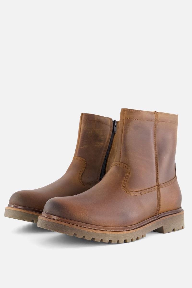 Outfielder Boots cognac Leer - Maat 47