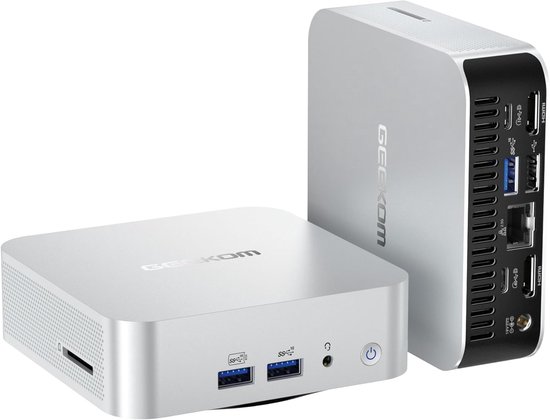 Geekom A7 Mini-PC - AMD Ryzen 9 7940HS - 32GB RAM - 2TB SSD