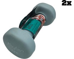 Dumbbells 2kg (stuks) totaal 4kg - Blauw