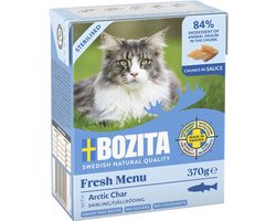 Bozita Cat - Tetra Recard Morsels in Saus Gesteriliseerd 370g - met char