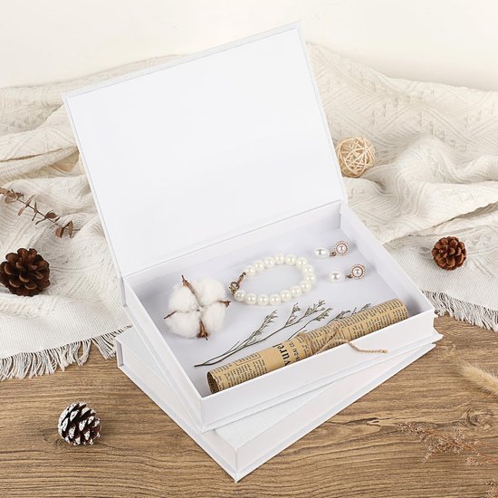 Tioncy 3 stuks decoratieve boekendoos moderne nep boek opbergdoos