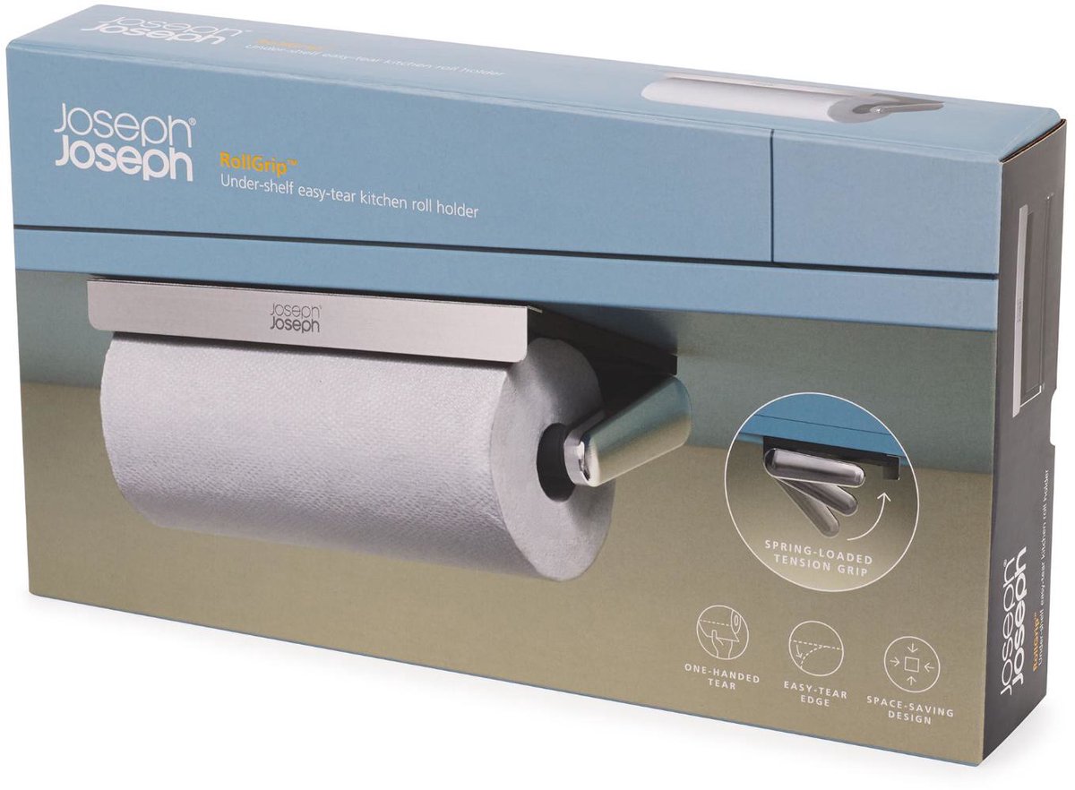 Joseph Joseph RollGrip Keukenrolhouder RVS