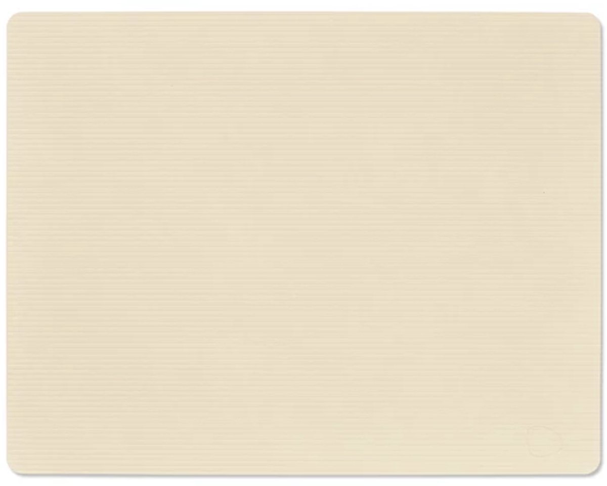 LIND DNA Corduroy placemat square 35x45cm vanilla