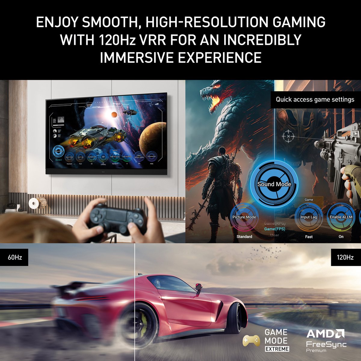 Panasonic 50W85BEZ 4K Ultra HD Smart TV 127 cm (50") Zwart - afbeelding 3