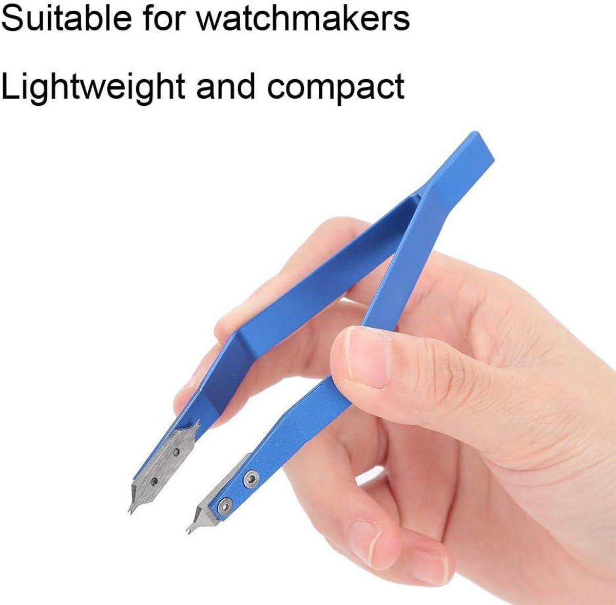 Watch Spring Bar Pliers - V-vormige Metalen Veerstaaf Tang - Horloge Reparatie Gereedschap 4.5 Inch