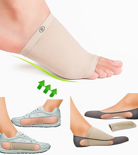 Semelles Orthopédiques PCSSOLE - Soutien Voûte Plantaire - Pour Pieds Plats, Fasciite Plantaire - Homme/Femme - Confort Maxi