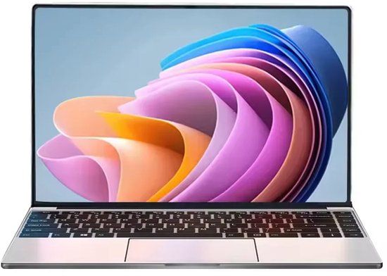 Laptop 14.1" Windows 11 – Intel Core i9 – 16GB RAM 1TB SSD – FHD IPS Scherm – Lichtgewicht & Zakelijk - Merkloos - Hoofdafbeelding