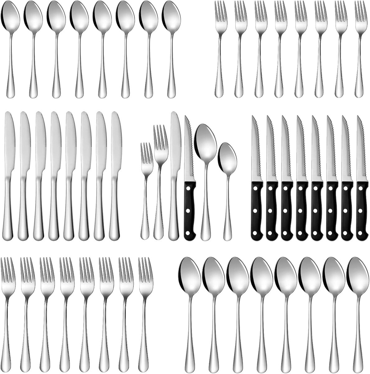 MKSS® Bestekset 8 Persoons - Servies - Serviesset 6