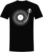 T-shirt homme disque vinyle - musique - LP - jouer - son - disque gramophone - audio - musique - chemise