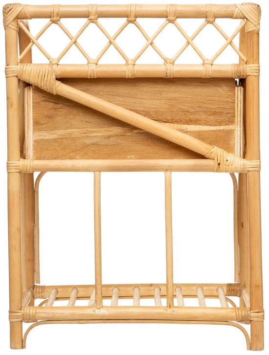 Armoire rotin bambou 45x30x60 cm naturel