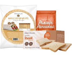 Protiplan | Maaltijdpakket | 1 x 449 gram | Perfect voor een koolhydraatarm ontbijt of lunch | Koolhydraatarme Pasta | Eiwitrijke Pasta | Snel afvallen zonder hongergevoel!