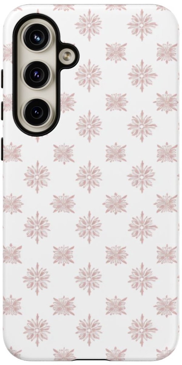 Fijn Sterrenpatroon in Mat Design – Telefoonhoesje Geschikt voor Galaxy S24 Plus