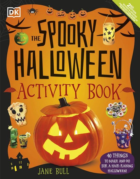 The Spooky Halloween Activity Book - cover