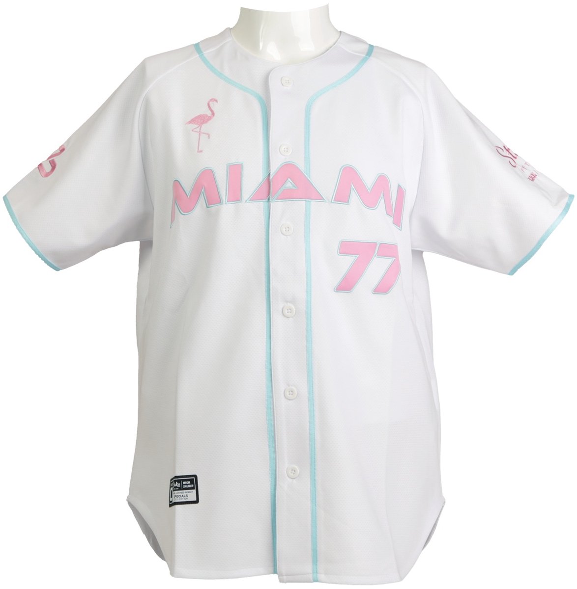 Stake F1 Team Kick Sauber Heren Flamingo Honkbalshirt 77 Maat M