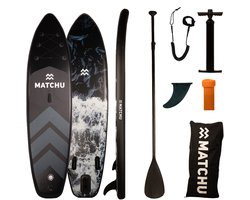 Matchu - SUP board - REFURBISHED - Aqua Camo - Stand up paddle board - 320x81x15 - Opblaasbaar