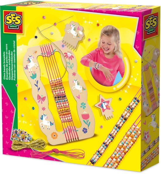 SES Creative Bracelets de perles en verre