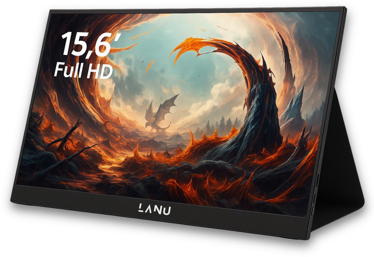 Farfi - Draagbaar beeldscherm 11.6 inch - Plug & Play - Portable monitor - Draagbaar laptop scherm