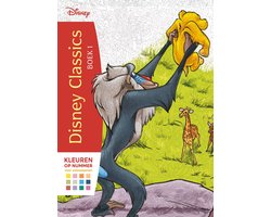 Disney Classics boek 1 - Kleuren op nummer voor volwassenen