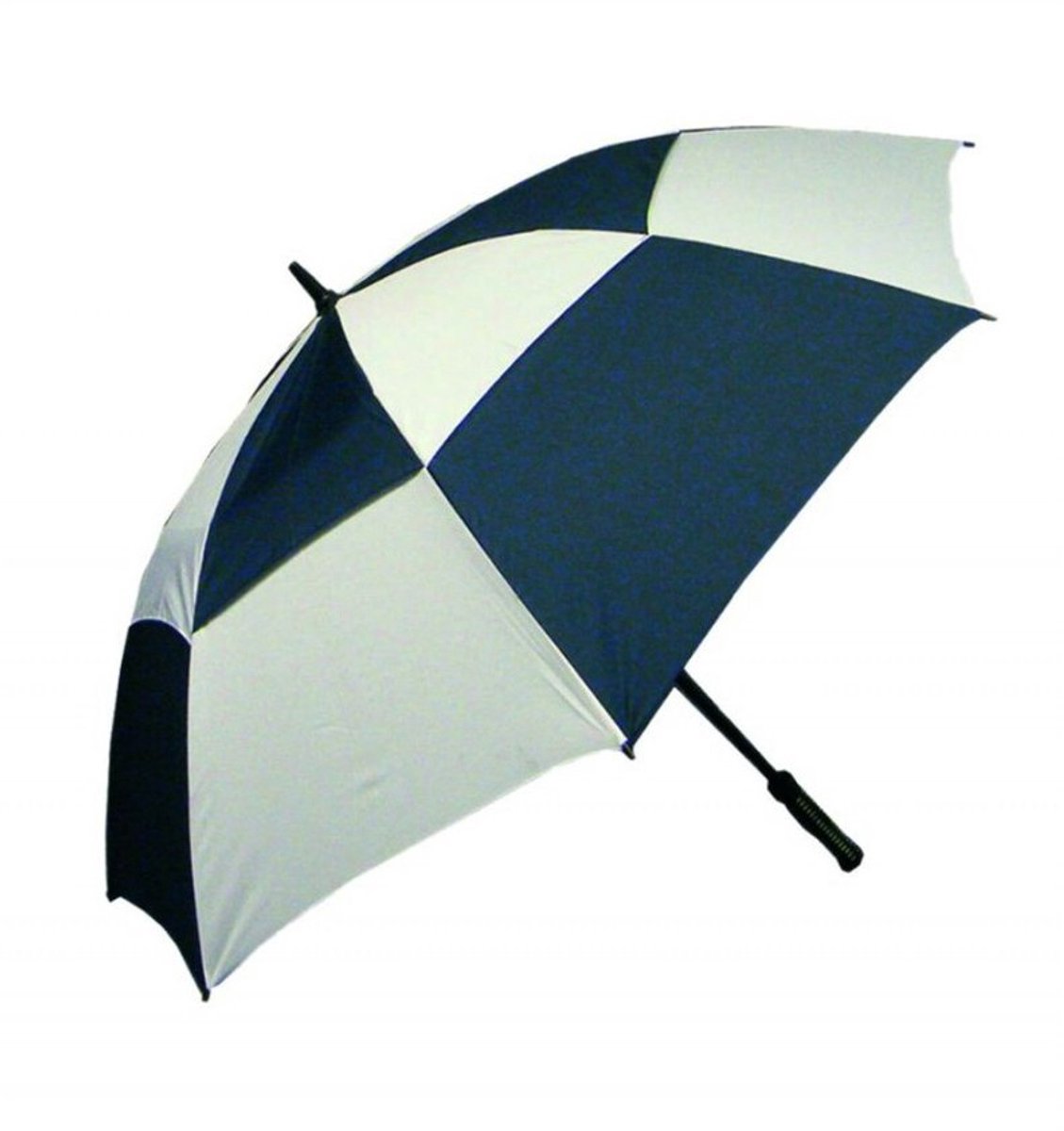 Longridge - dubbellaags - paraplu - double canopy - koningsblauw/wit
