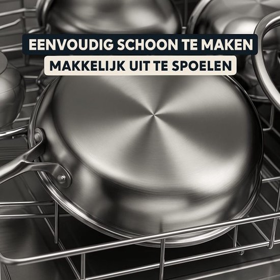 Koekenpan 20 cm - PFAS Vrij & PTFE Vrij