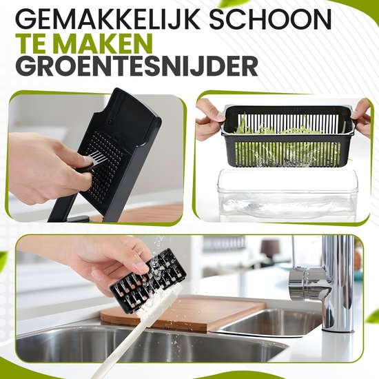 Snelle snijmes, 3-in-1 roestvrijstalen aardappelschiller met