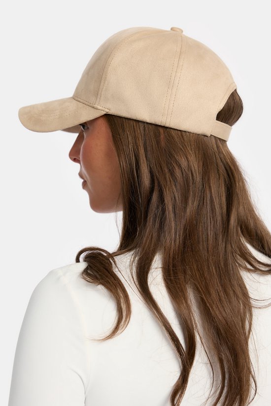 TRENDBEE™ Casquette Arena Velours Daim Beige