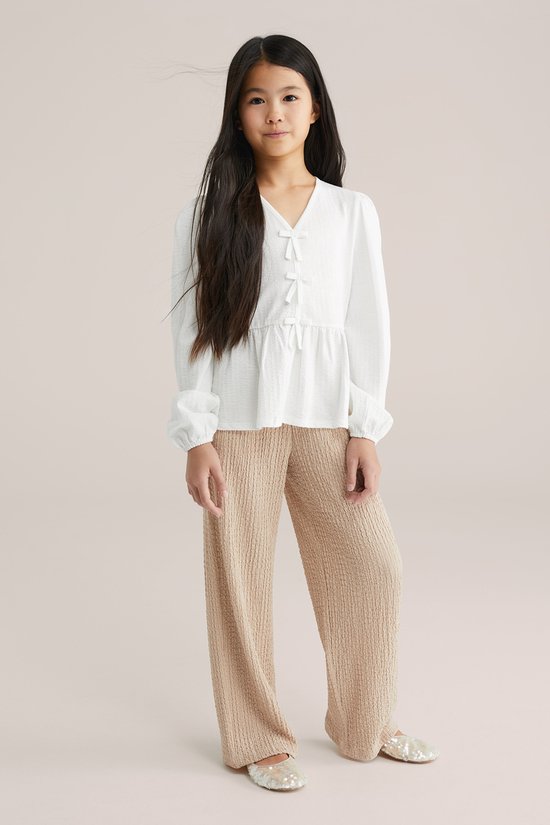 Pantalon WE Fashion Filles avec structure