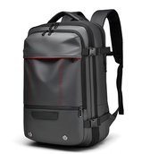 Dutchers® Vacuum Rugzak - Handbagage - Laptoptas - 15.6 inch - Vliegtuig - Travel - Backpack - Reistas - Perfect voor op koffer - Reisrugtas - 39 Liter - Geen pomp nodig door membraam - Waterafstotend