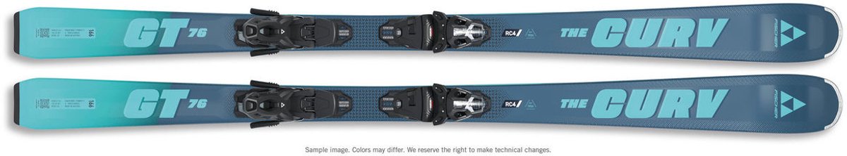 Fischer The Curv GT 76 TPR + RSW 10 – Wintersport Ski Ski’s Creme
