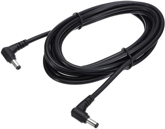 Starlink Mini DC Verlengkabel – 16 AWG, 100W, 18 Cm – Waterdicht – 5521 Vrouwelijk Naar Mannelijk – Voor Camper, Off-Grid & Buismontage