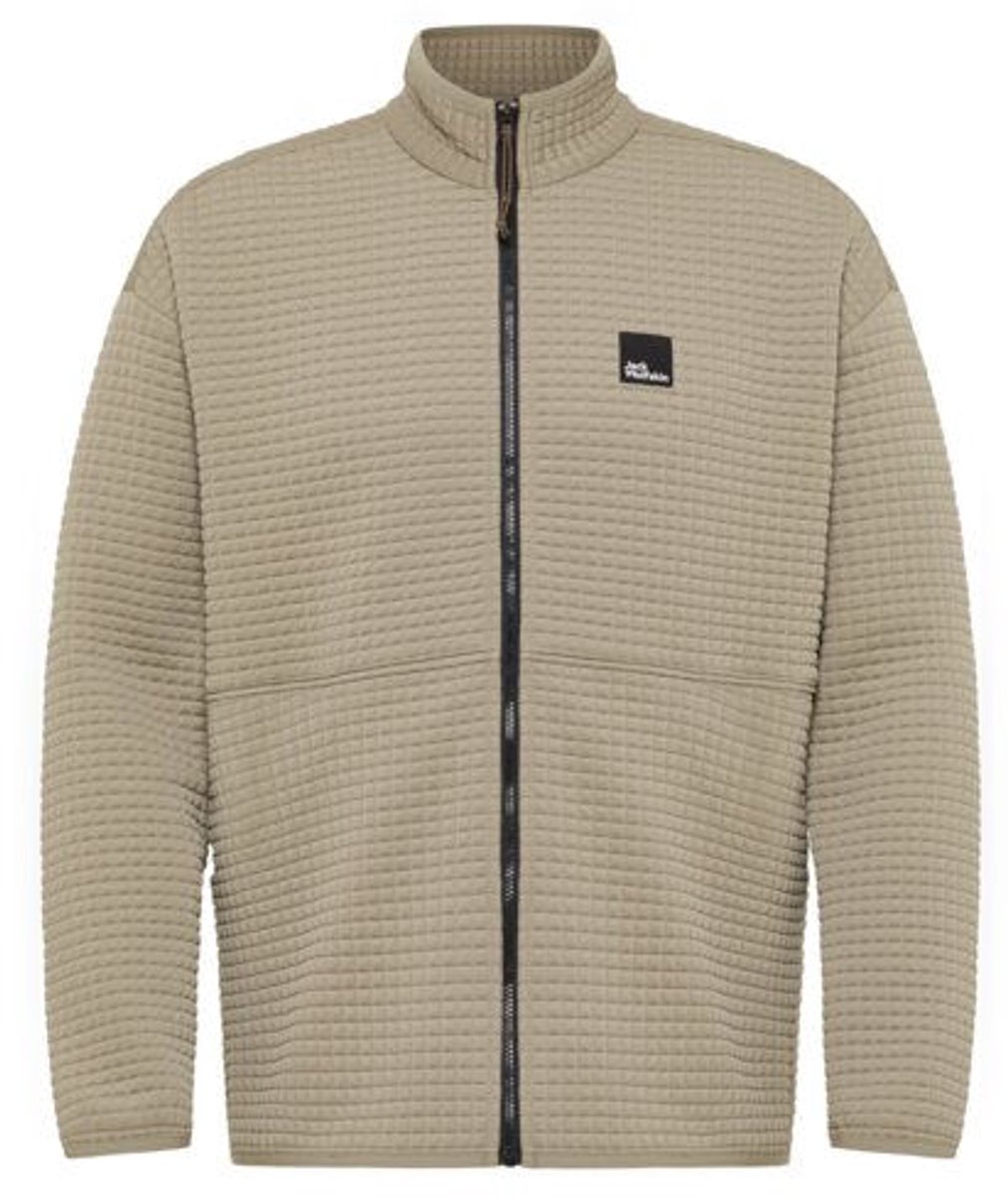 Jack Wolfskin Mogari FZ M – Outdoor Kleding Fleeces en Truien Fleece 4030_stone