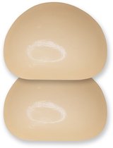 Bh vulling - Push up pads - Dubbelzijdige zelfklevende - Bikini vulling - MAGIC Bodyfashion Double Sticky Demi Push-Up Dames - Beige - maart A/B