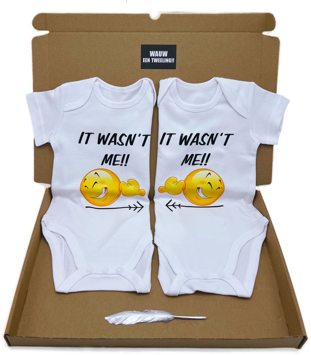 Kraamcadeau voor een tweeling, geboortecadeau tweeling - kan ook rechtstreeks worden verstuurd