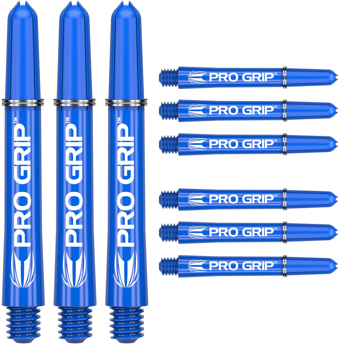 Target Pro Grip 3 Set Blue - Dart Shafts Medium