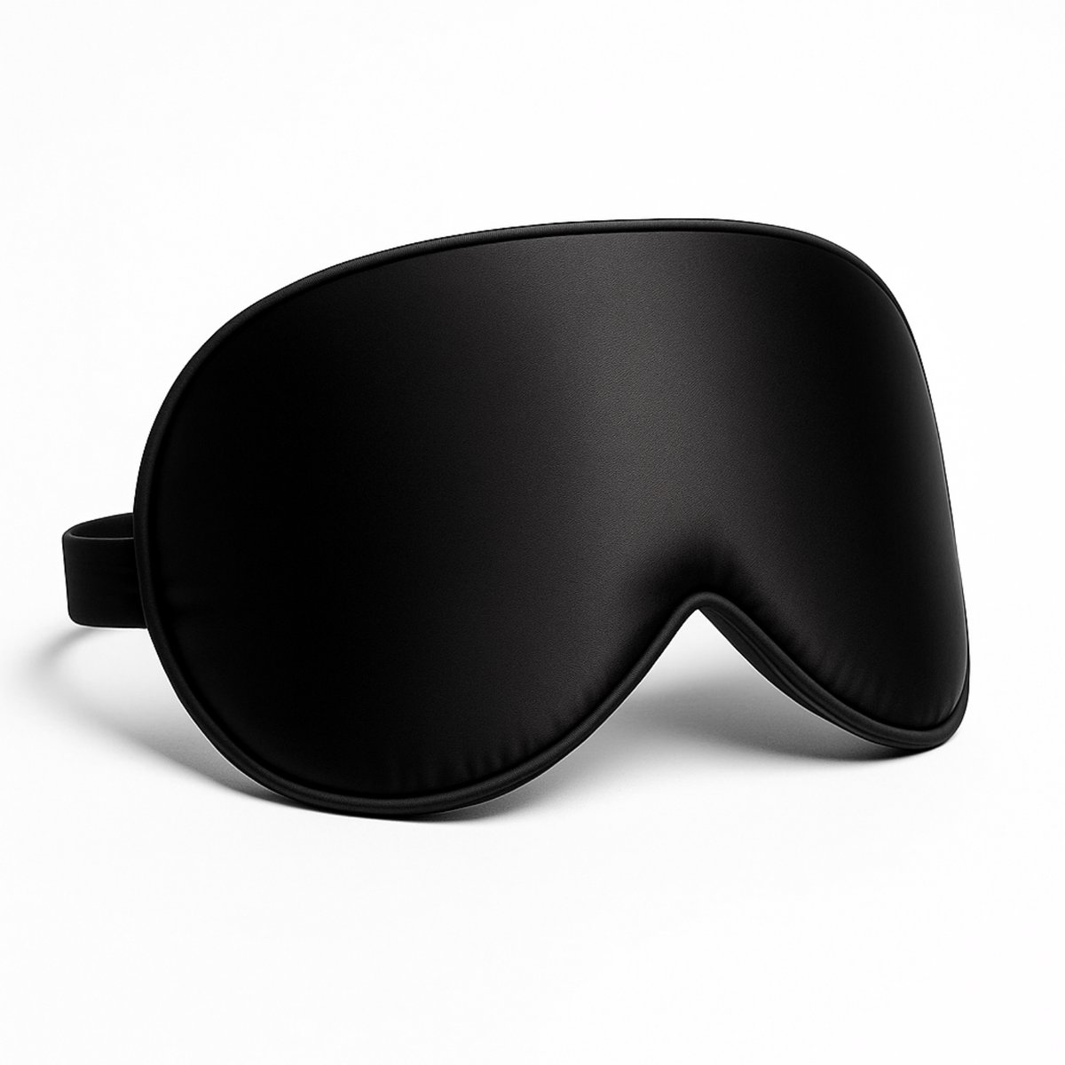 MR. PANACHE Zijden Slaapmasker - Oogmasker - Slaapmasker Vrouwen - Oogmasker Slaap - Slaapmasker Mannen - Moerbei Zijde - 100% Verduisterend Oogmasker - Slaap masker - Reismasker - Blinddoek - Powernap - Yoga - Ontspanning - Zijdezacht - Zwart