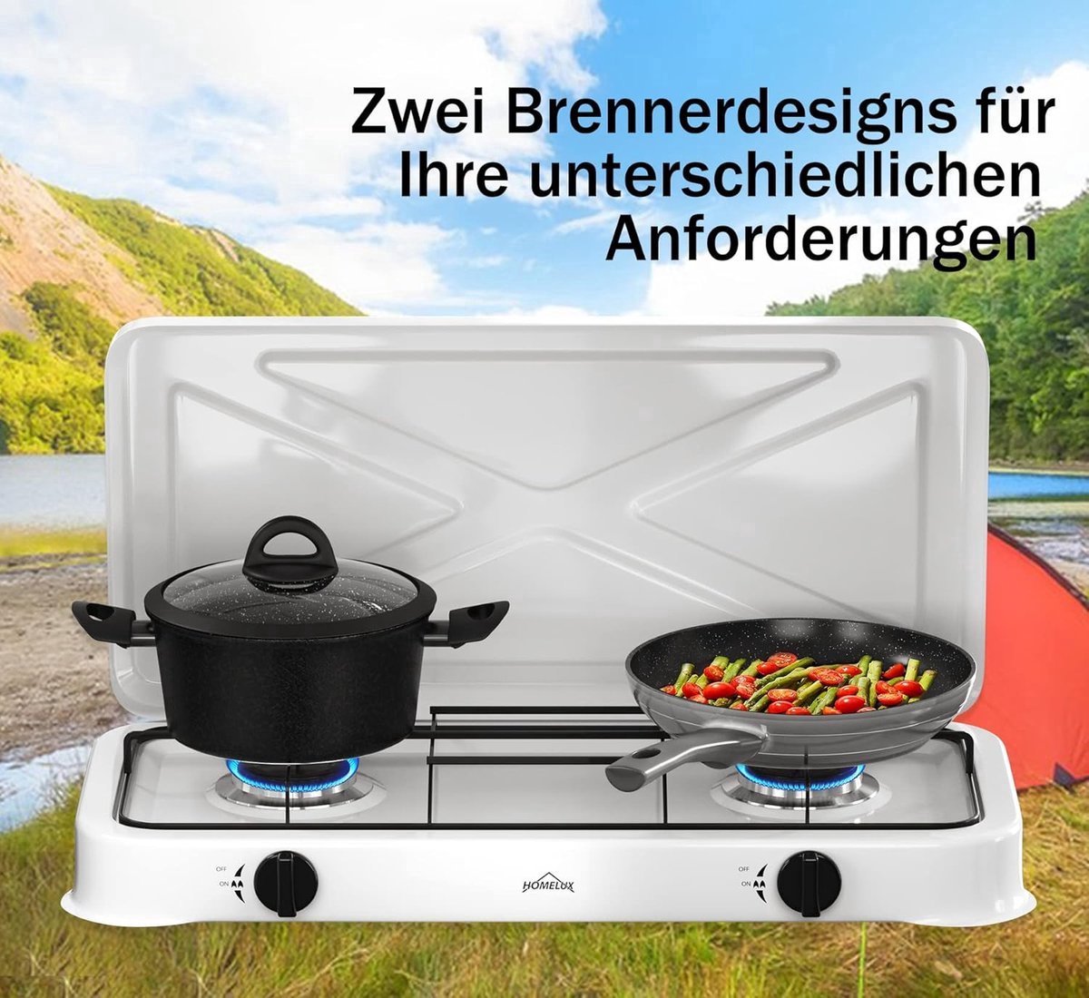 Alcohol Fornuis met Pot, Draagbare Camping