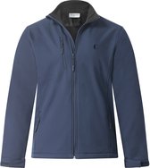Gentlemen - heren softshell jasje - winddicht - waterafstotend - donkerblauw - maat XXL