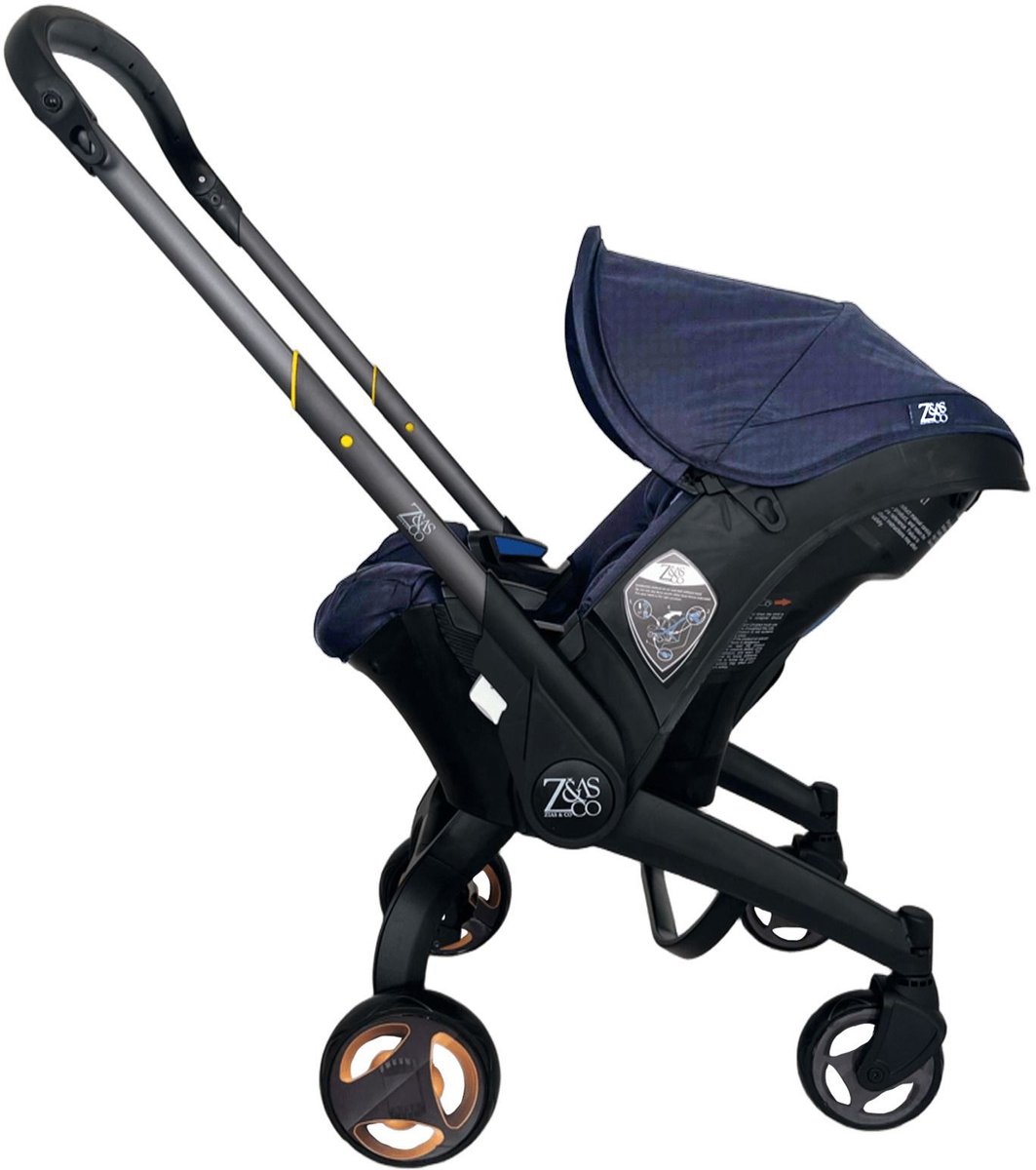 ZIA'S & CO 3-in-1 Kinderwagen - Wandelwagen - Autostoeltje -