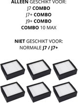 Bramokava® 6x HEPA Filter – ALLEEN geschikt voor iRobot Roomba COMBO j7+ / COMBO j9+ / 10 Max – NIET voor gewone j7+ / j9+ Robotstofzuiger