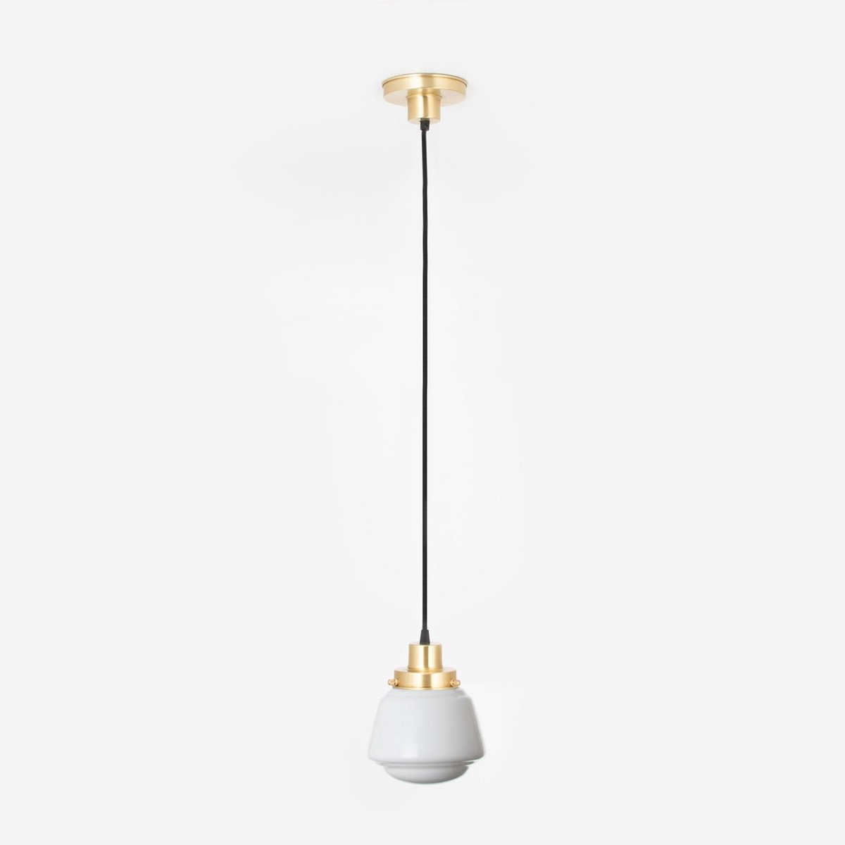 Hanglamp aan snoer High Button 20's Messing - Art Deco Trade