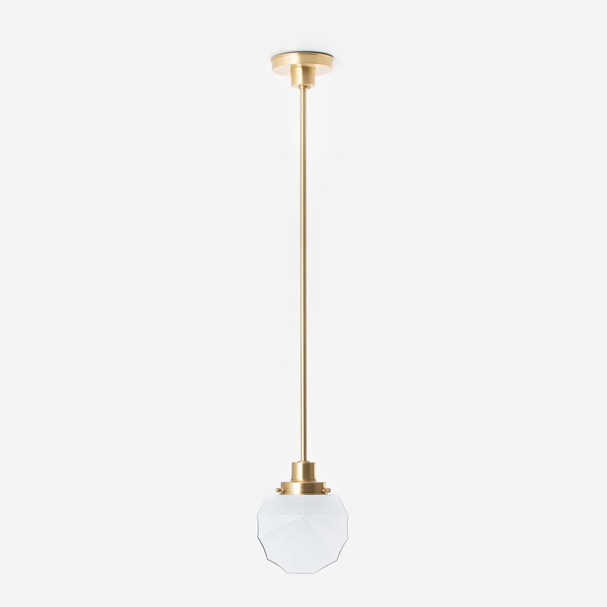 Hanglamp Johanna 20's Messing - Art Deco Trade